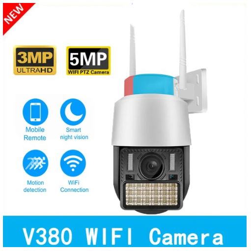 Cámara de Seguridad con Alarma y Sirena – Uso en Intemperie Premium - Image 4