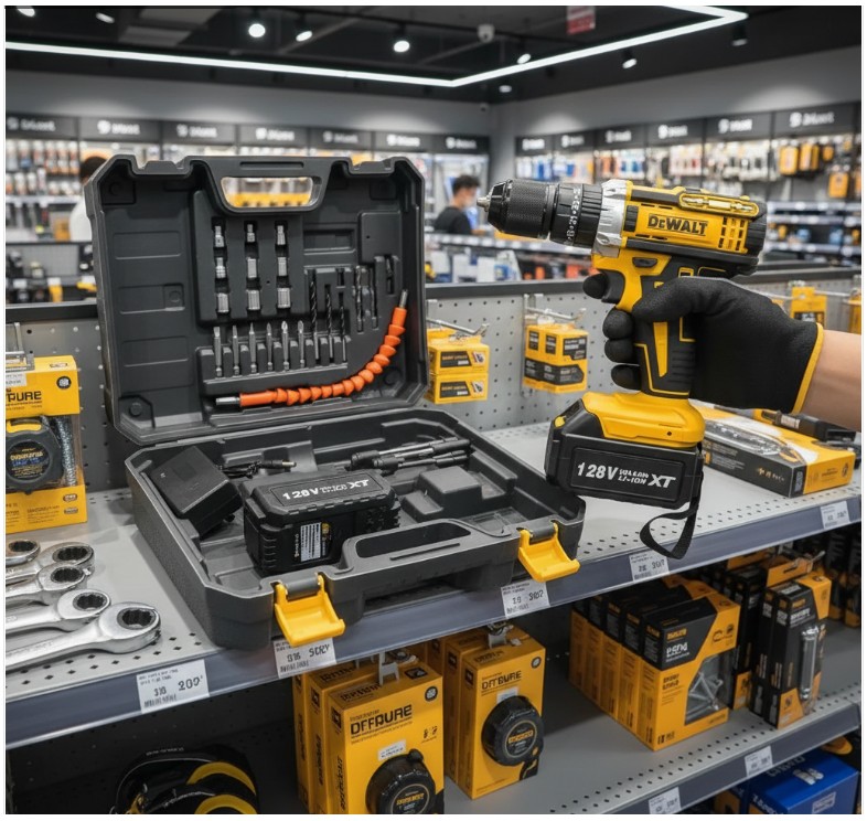 Taladro Inalámbrico 128V Dewalt