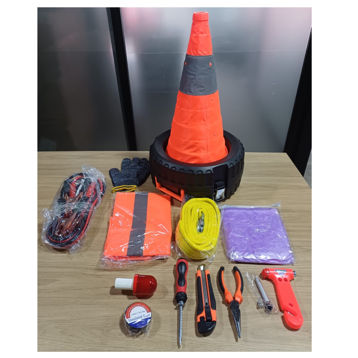 Kit Emergencia Carretera Herramientas