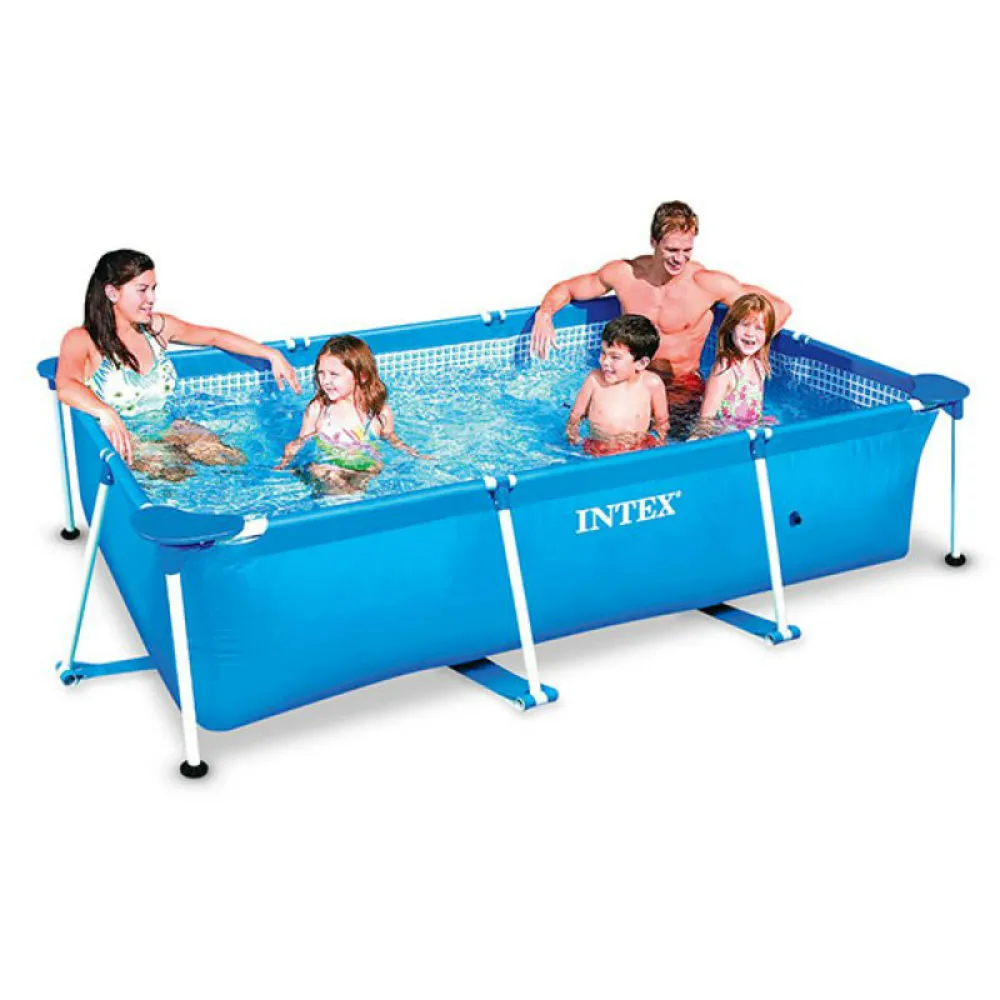 Piscina Rectangular INTEX 220×150×60 cm – Estructura Metálica Resistente - Image 3