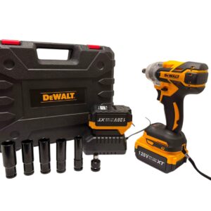 Pistola de Impacto Inalámbrica 128V – Pistola Reversible con Kit Completo ref2157654
