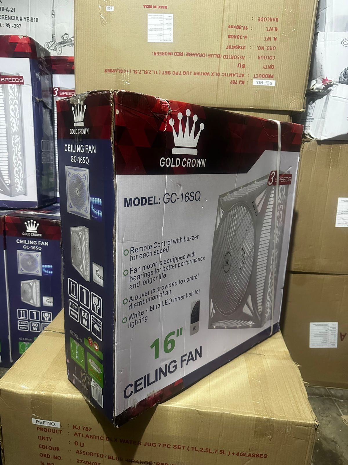 Ventilador De Techo Con Luz Led + Control Remoto - Image 3