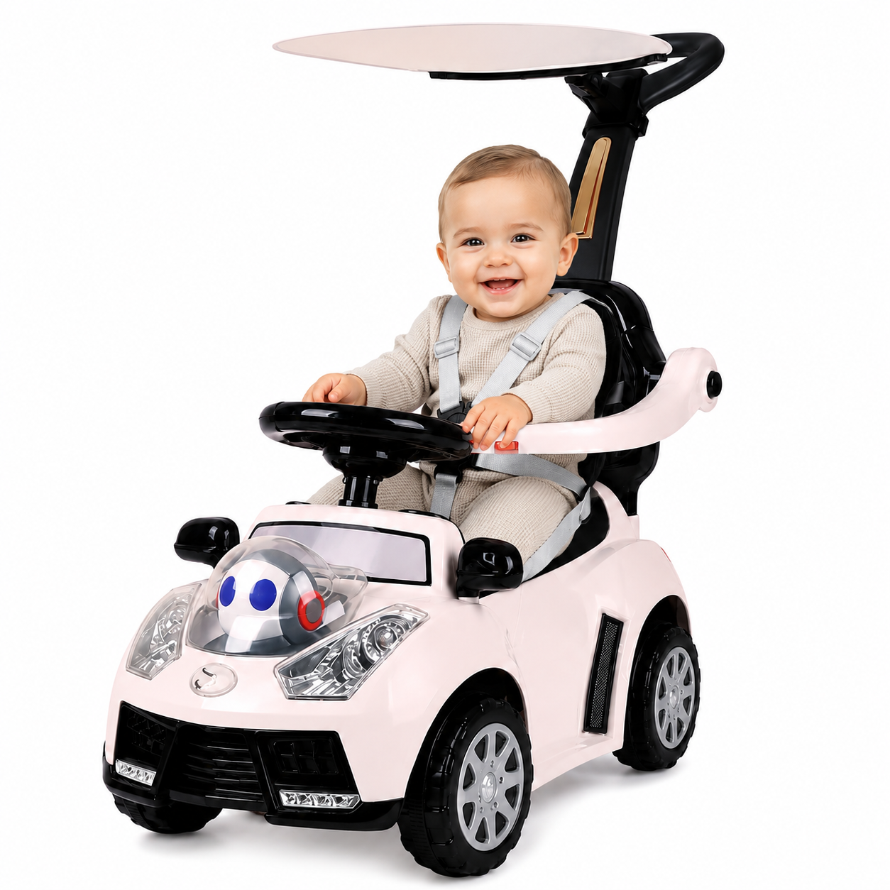Carro de Impulso para Niños 1–4 Años – Con Guía Parental y Sonidos Interactivos - Image 8