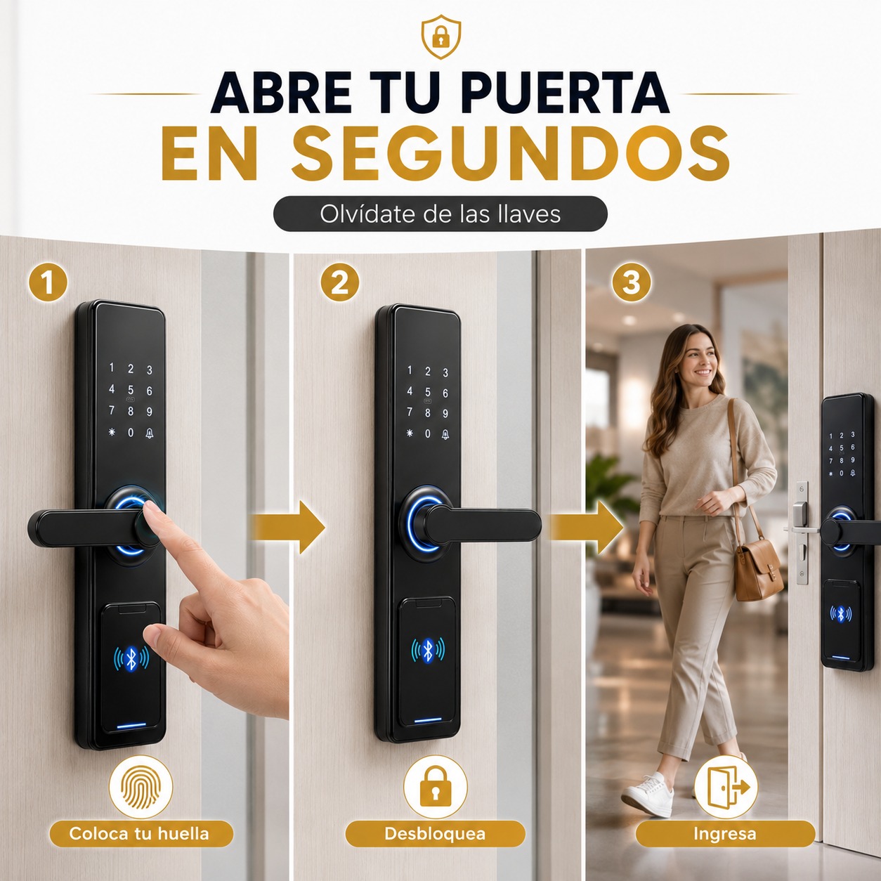Chapa Inteligente 5 en 1 – Seguridad y Comodidad en un Solo Dispositivo