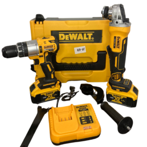 Combo Taladro y Pulidora Inalámbrico MK – Brushless + Doble Batería